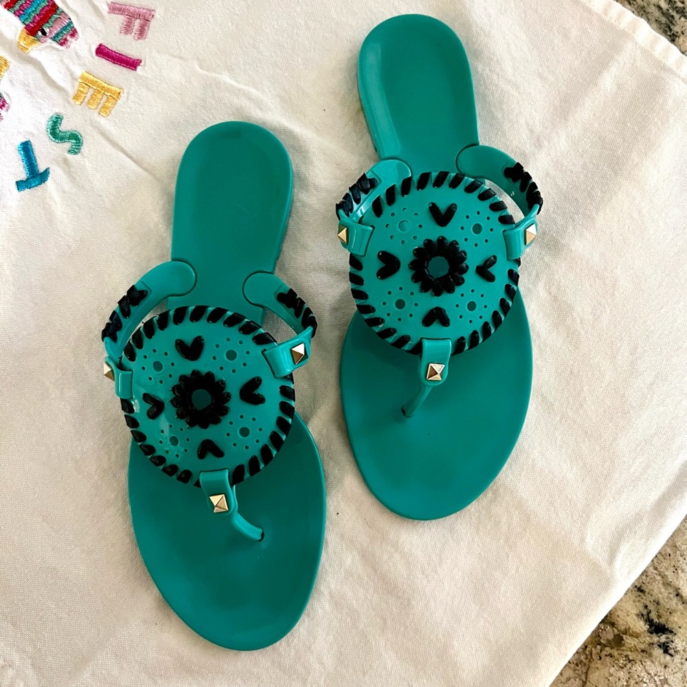 Jack Rogers jellies size 7